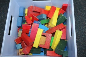 Playroom building blocks smaller 10