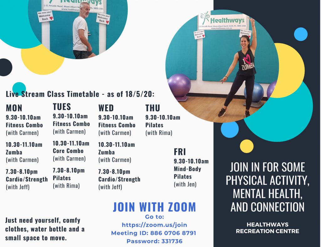 FREE Live Stream classes this week! FREE Live Stream classes this week!